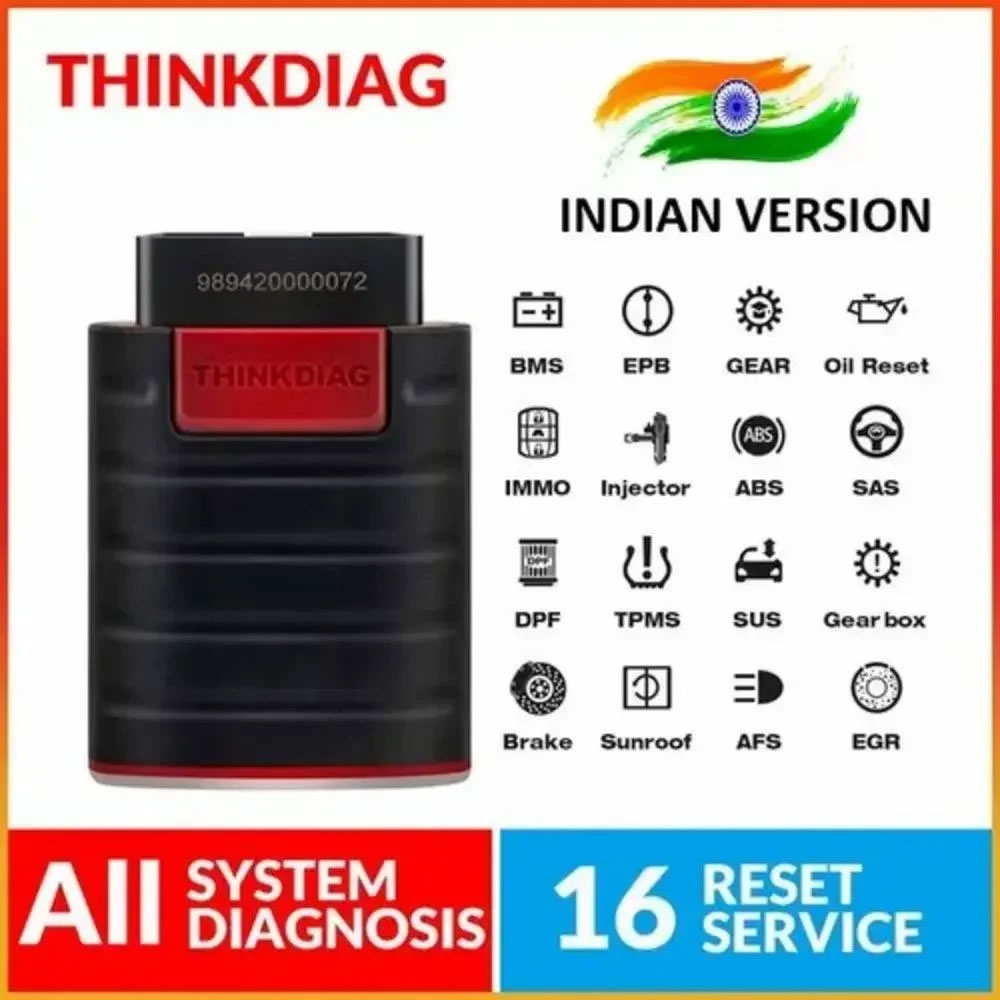 Thinkdiag 12v Car Scanner - Length: 8 Centimeter (Cm)