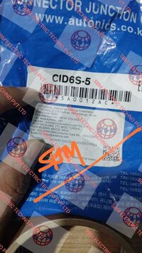 Autonics Encoder Cable, Cid6s-5