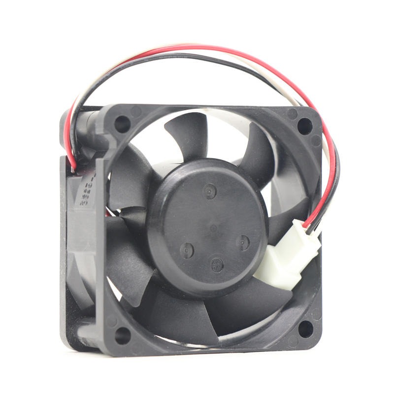 Nidec D06K-24TS10 60*60*25mm 24V DC 0.1A Ball Bearing Cabinet Axial Cooling Fan