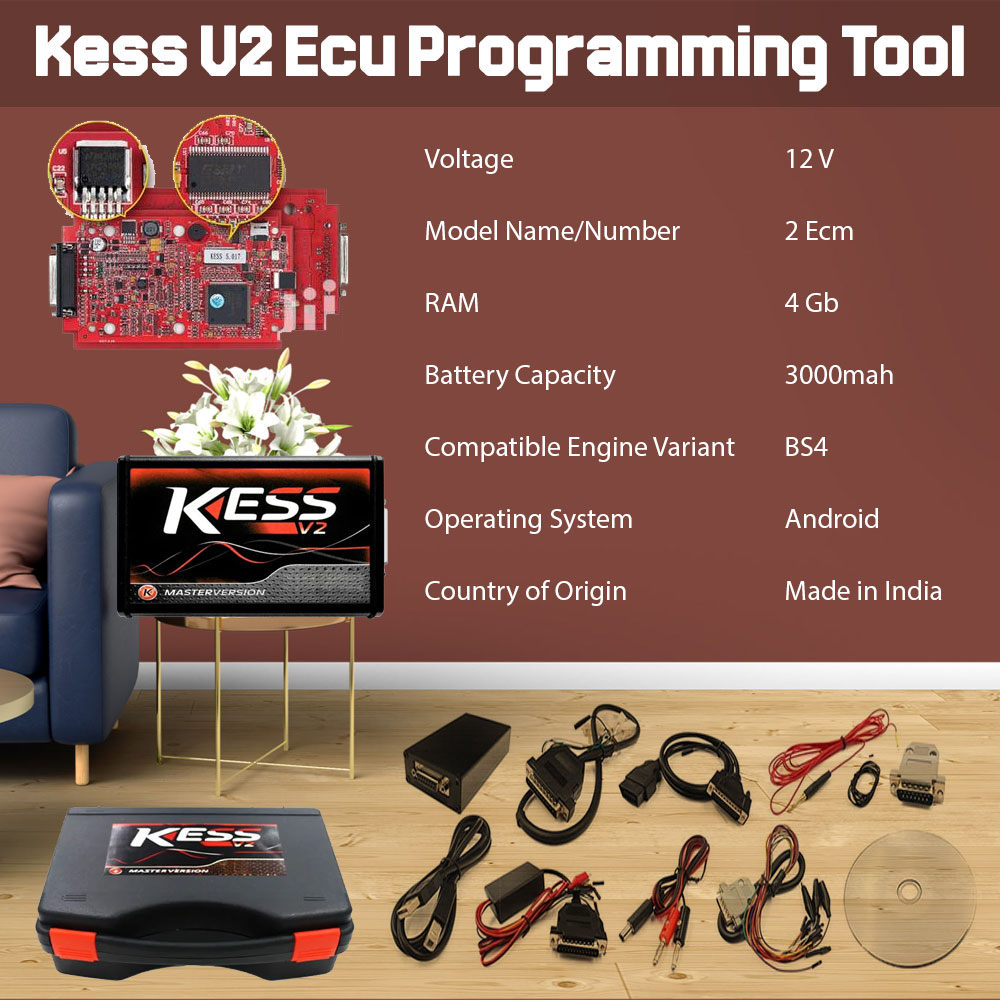 Kess V2 Ecu Programming Tool - Dimension (L*w*h): 20*14*5 Centimeter (Cm)