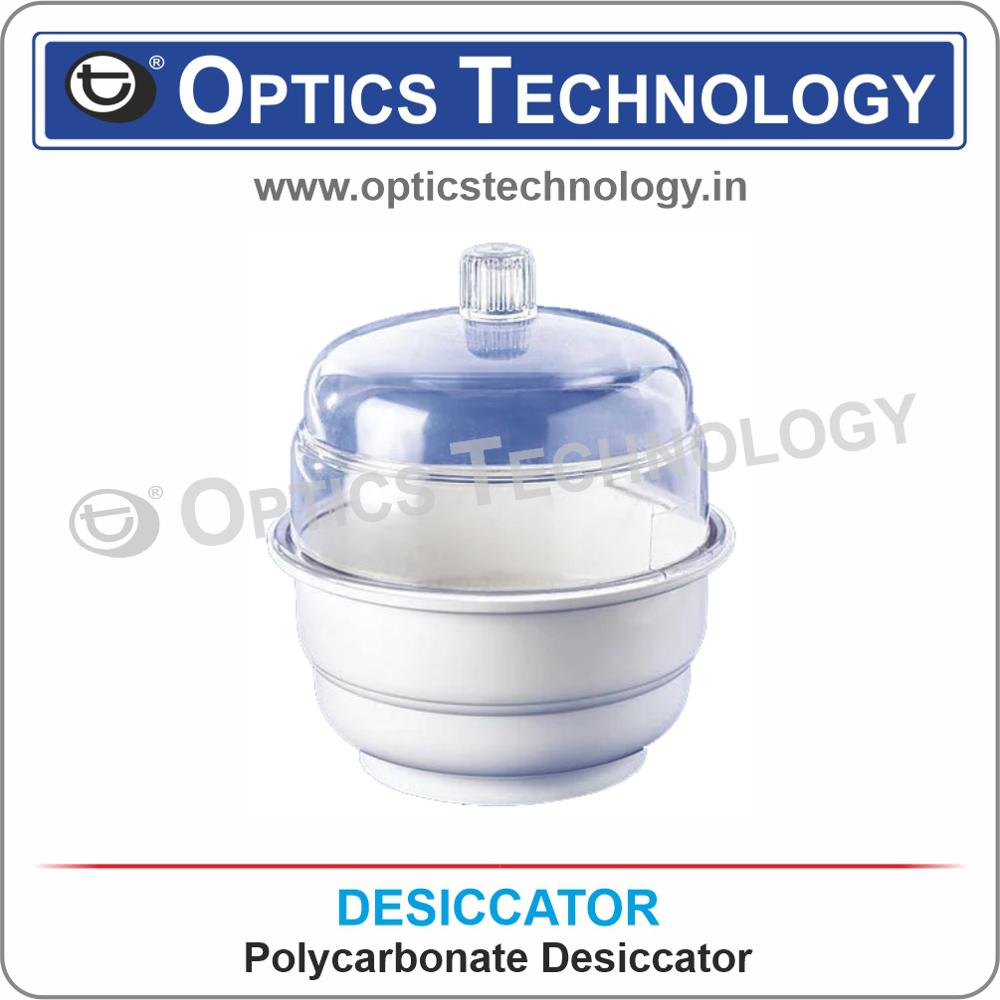 DESICCATOR (GLASS & PLOYCARBONATE)