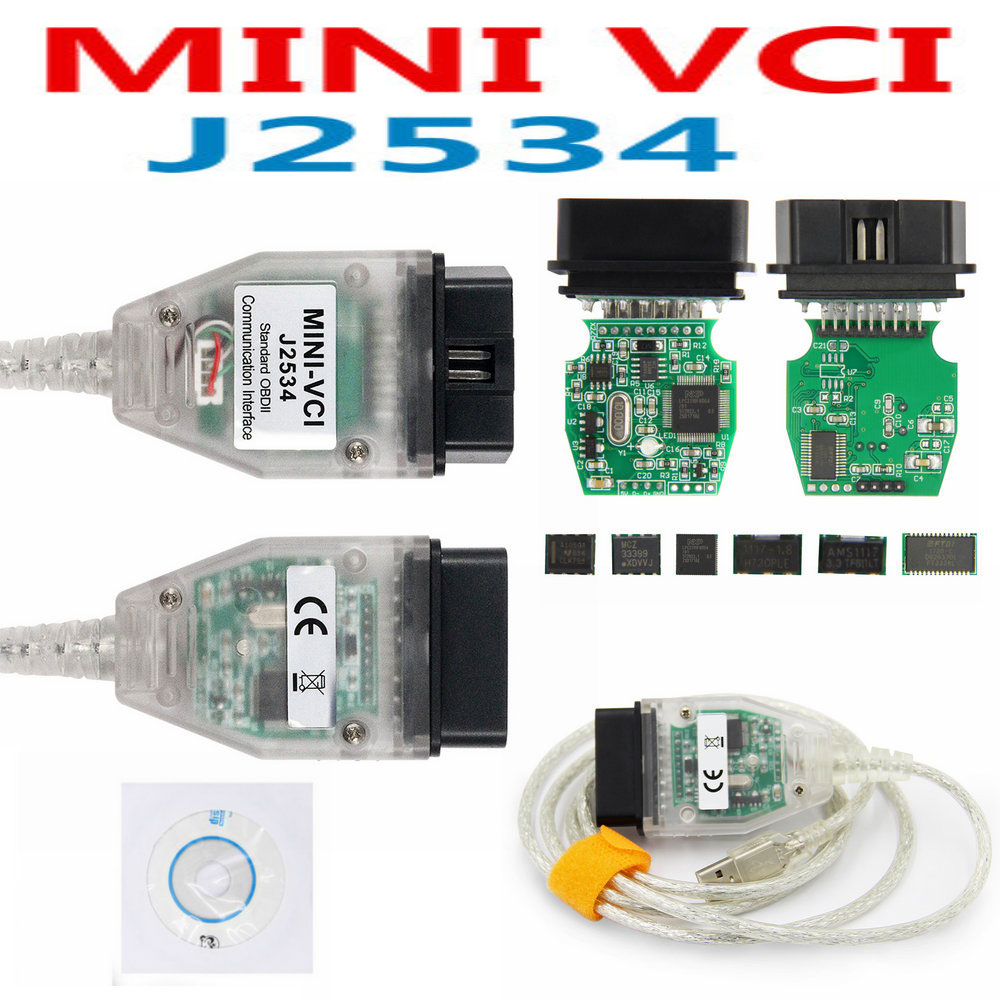 Toyota Mini Vci - Dimension (L*w*h): 17*10*4  Centimeter (Cm)