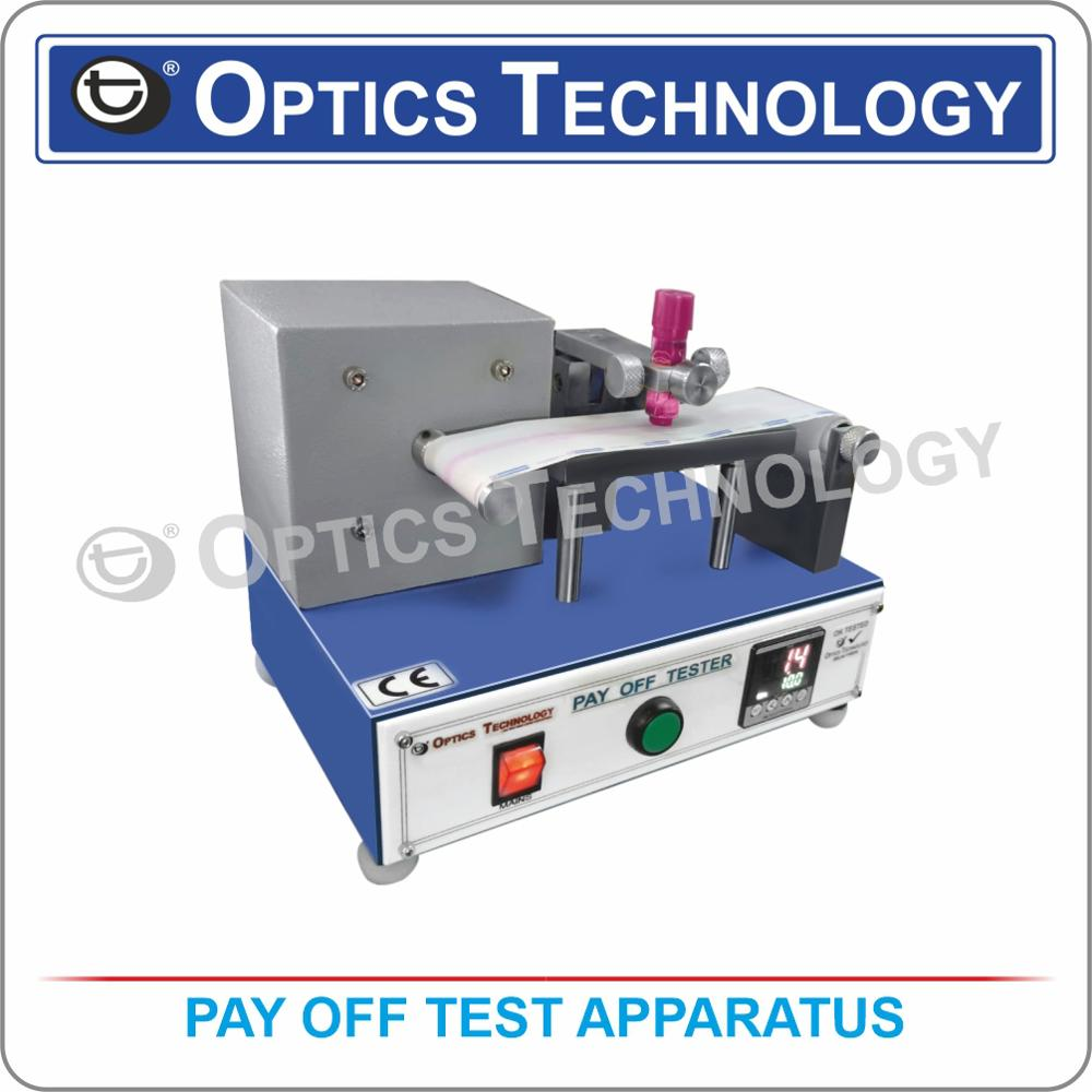 PAY OFF TEST APPARATUS