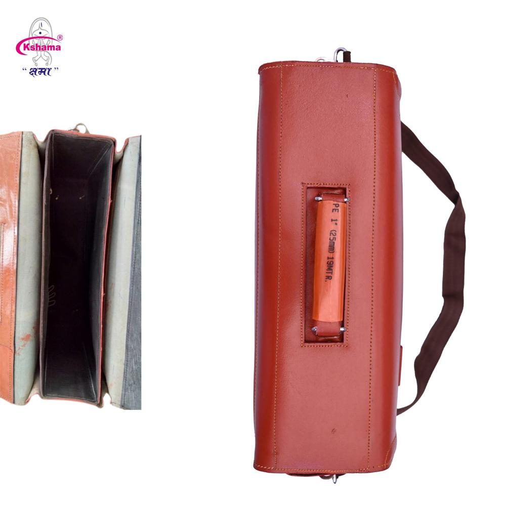 Visit Bag Leather I Easy To Caring Medicine (1 Pcs) - Color: Brown