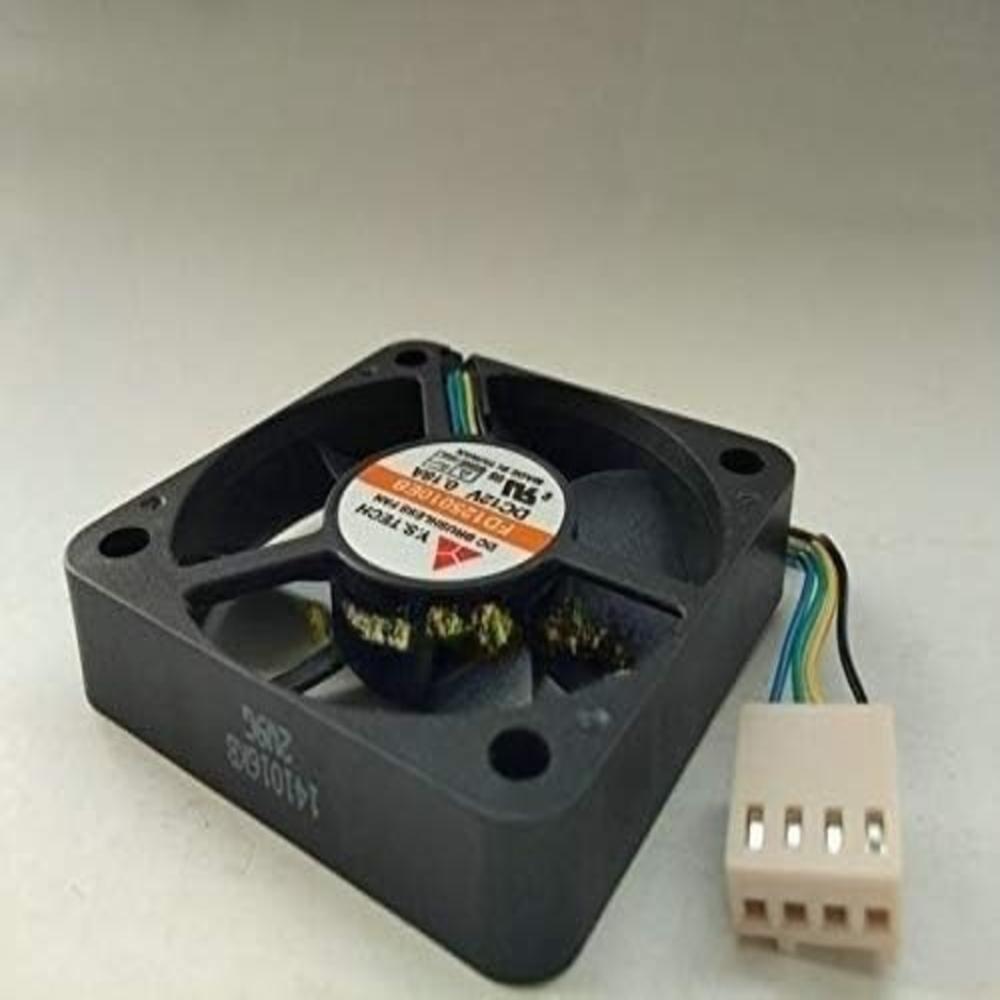 Y.S.TECH FD125010EB Axial Fan 12V-0.18A DC Brushless Air Cooling Fan 3000 RPM 50 * 50 * 10mm 4Wire