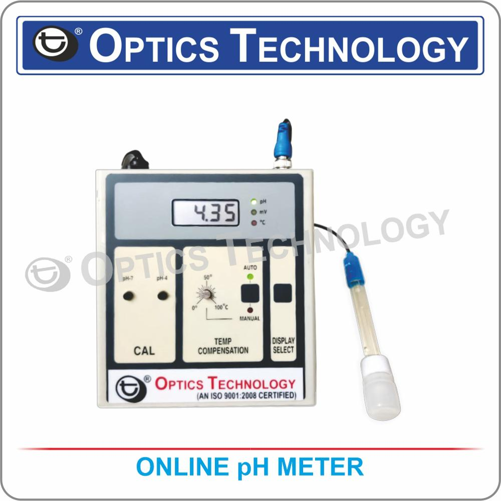 Online Ph Meter - Accuracy: 5% %