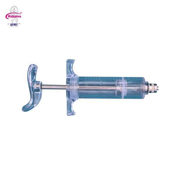 Syringe Adjustable Plastic Steel | Non-Toxic Plastic | Easy to Fill and Clean (1 PC)