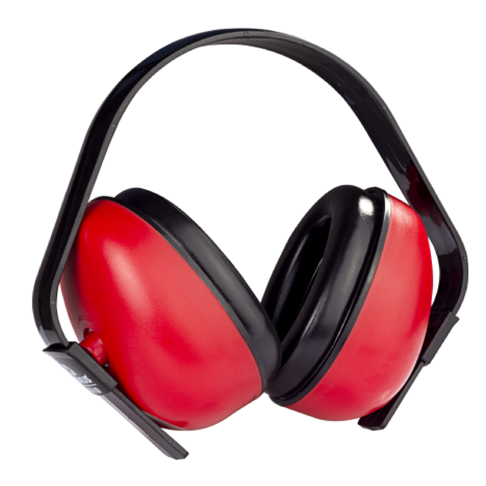 Venus H 510 Earmuff - Color: Red & Black
