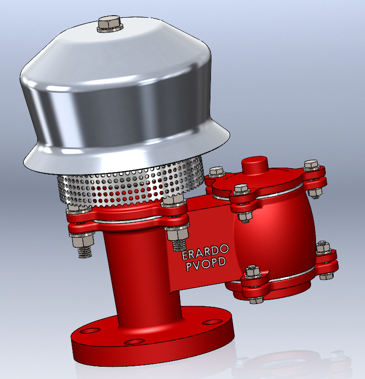 डेड वेट ब्रीदर वाल्व (वातावरण के लिए खुला)