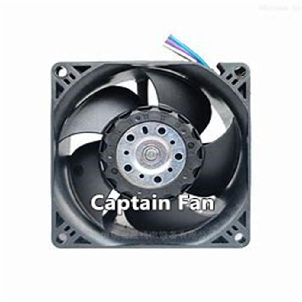 Ebm Papst 8214J/2H4P Fan 24Vdc 1.55A 37W Axial Cooling Fan - Color: Black