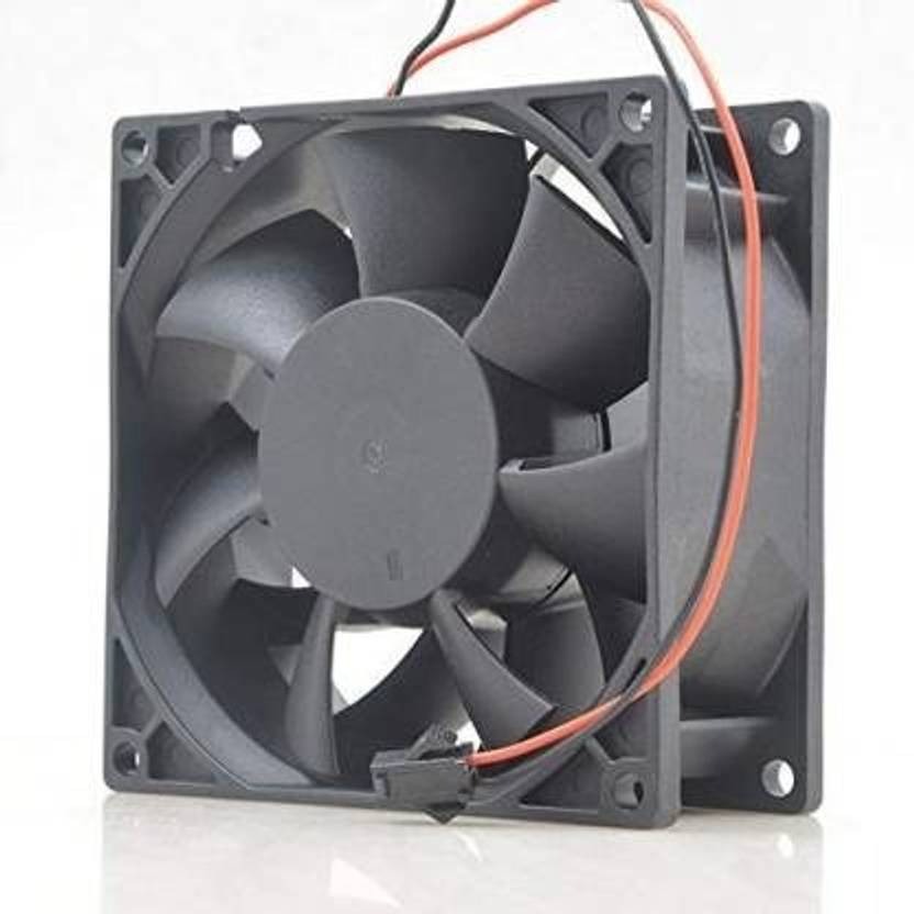 SUNON PMD2409PMB1-A Axial Fan 24V-12.2W DC Air Cooling Fan 9238mm 2Wire Fan with Heat Sinks All in one Cooler  (Black)