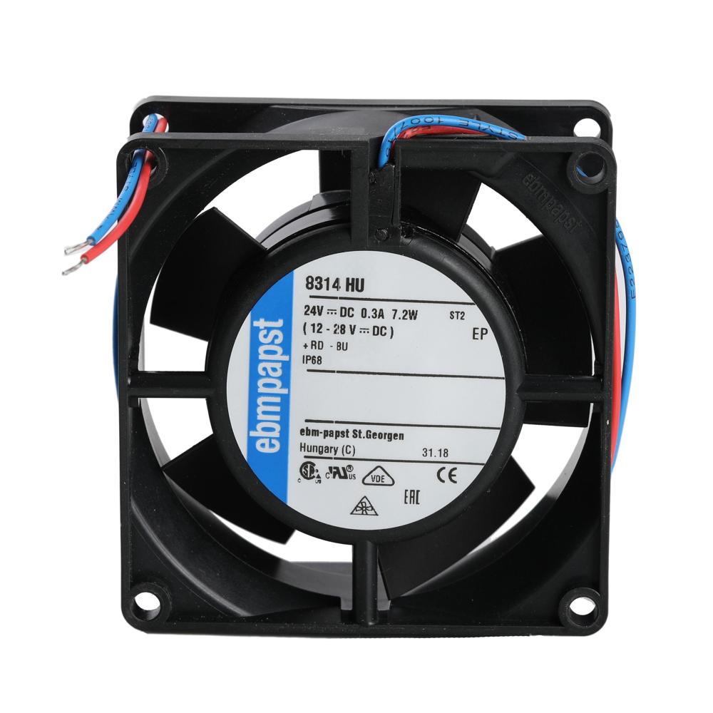 EBM PAPST 8314HU Fan Axial Fan EBM-PAPST TYPE:8314 HU EBM FAN DC 24V