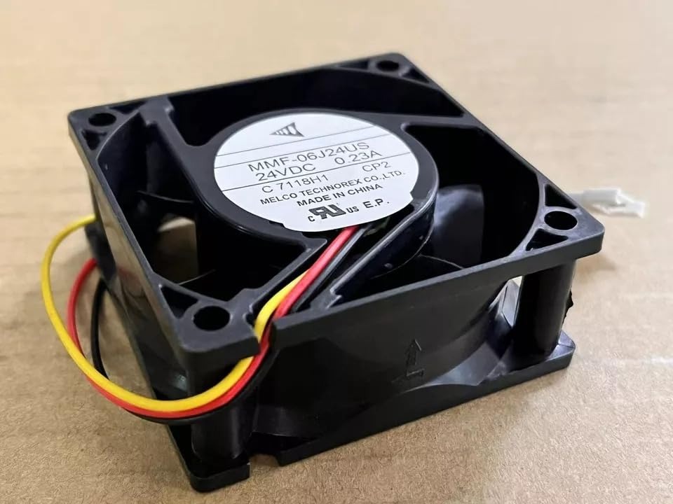 MITSUBISHI MMF-06J24US Axial Fan 24V-0.23A DC Brushless Air Cooling Fan 5500 RPM 60 * 60 * 25mm 3Wire