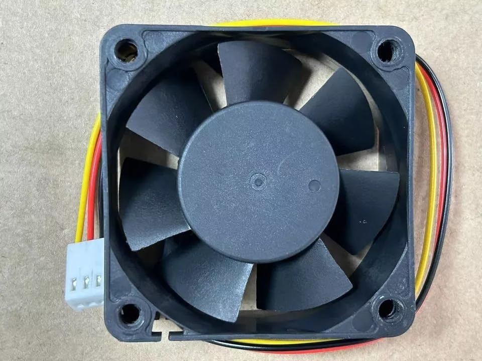 Y.S.TECH FD126025HB Axial Fan 12V-0.18A DC Brushless Air Cooling Fan 3500 RPM 60 * 60 * 25mm 3Wire