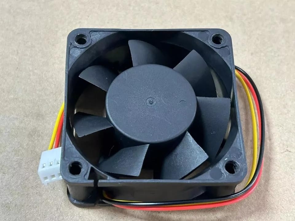 Y.S.TECH FD126025HB Axial Fan 12V-0.18A DC Brushless Air Cooling Fan 3500 RPM 60 * 60 * 25mm 3Wire