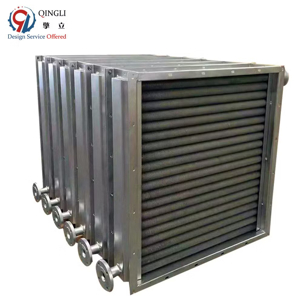 Industrial Oil Cooler Stainless Steel Heat Exchanger - Color: Silver