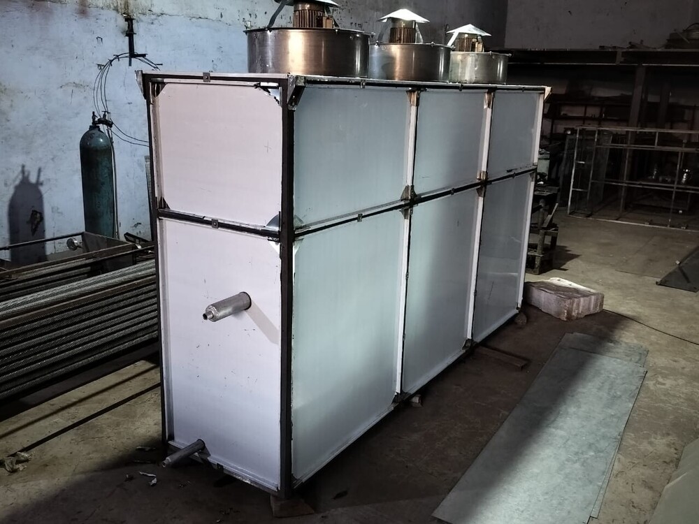 Ammonia Evaporative Condenser - Color: Metallic Silver