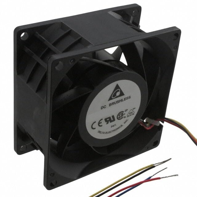Delta PFB0812UHE Axial Fan 12V-1.86A DC Brushless Air Cooling Fan 6550 RPM 80 * 80 * 38mm 4Wire