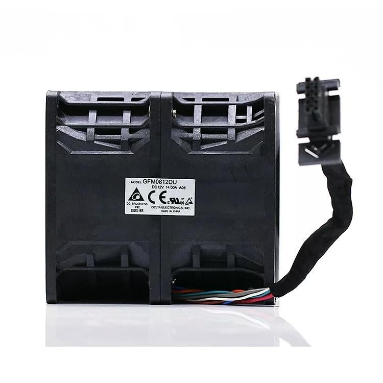 Delta GFM0812DU Double ball Fan 12V-14A DC Brushless Air Cooling Fan 13800 RPM 80 * 80 * 85mm 4Wire