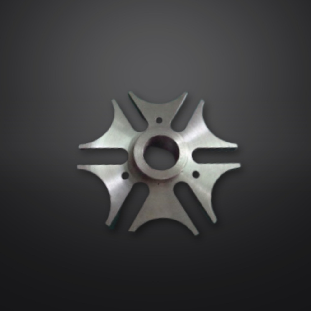 Special Machine Part - Color: Metallic Silver / Black Oxide Finish
