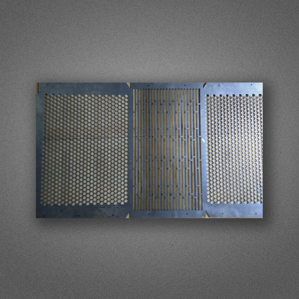 Perforated Sheet Metal Tray - Application: Industrial