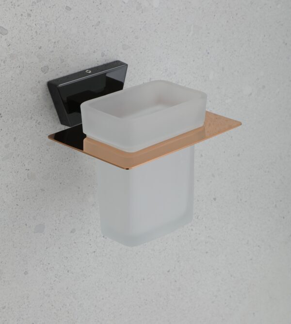 Abr-506 Tumbler Holder - Color: Rose Gold & Black
