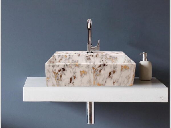 Ms-1002 Impoarted Ceramic Wash Basin - Color: Beige