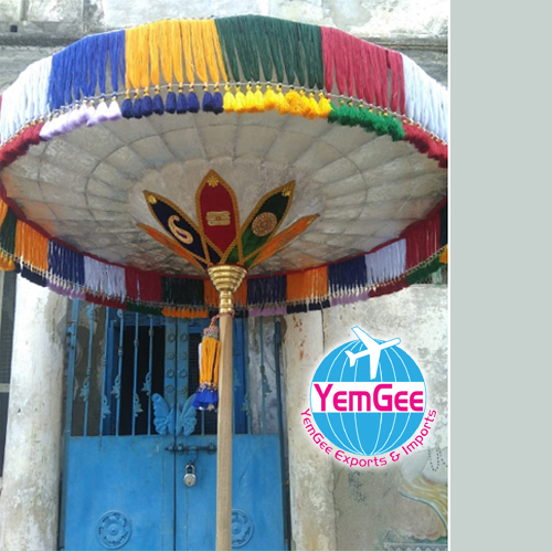 Printed Bamboo Umbrella