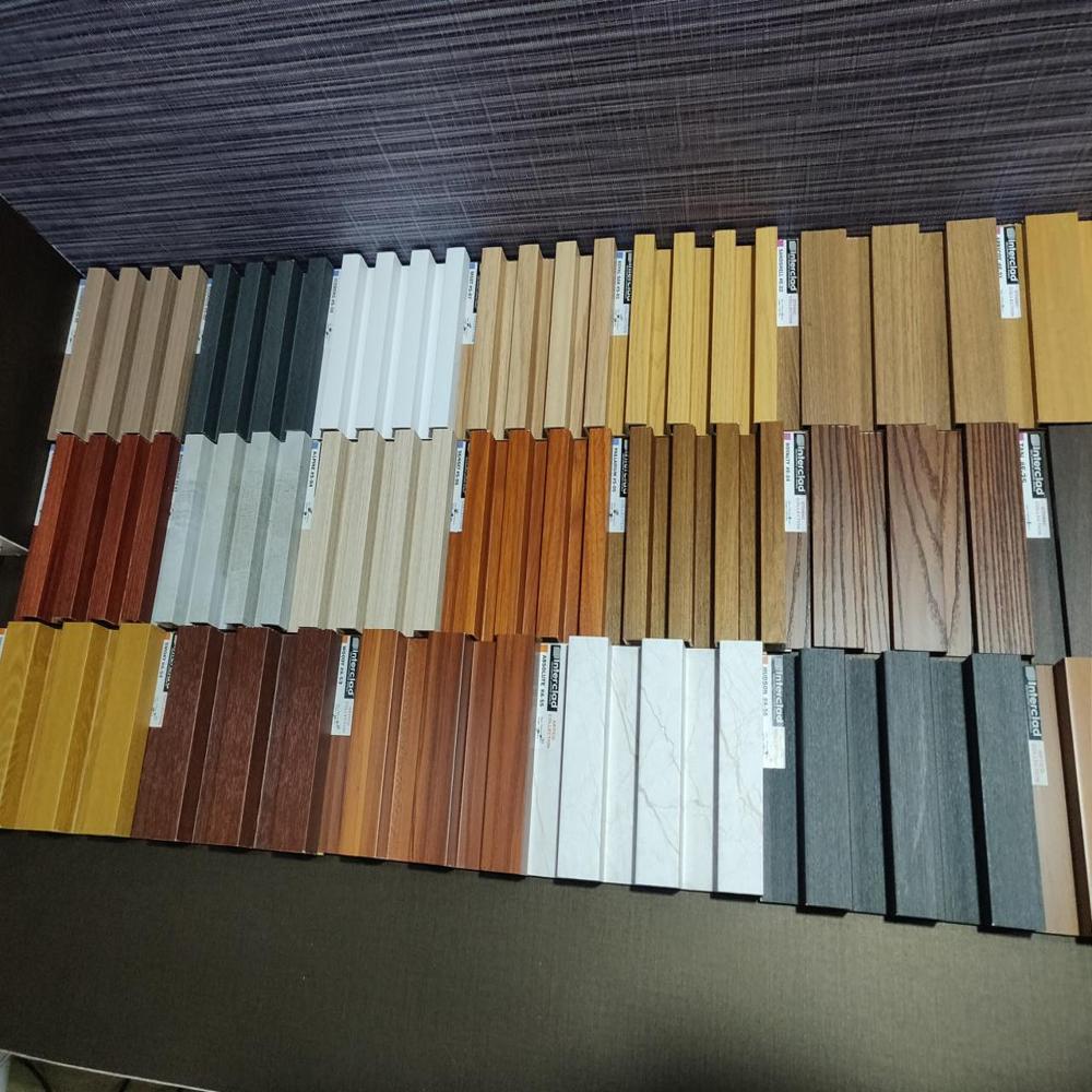 Interclad Wpc Louver Interior Wall And Ceiling Panel - Color: Multi