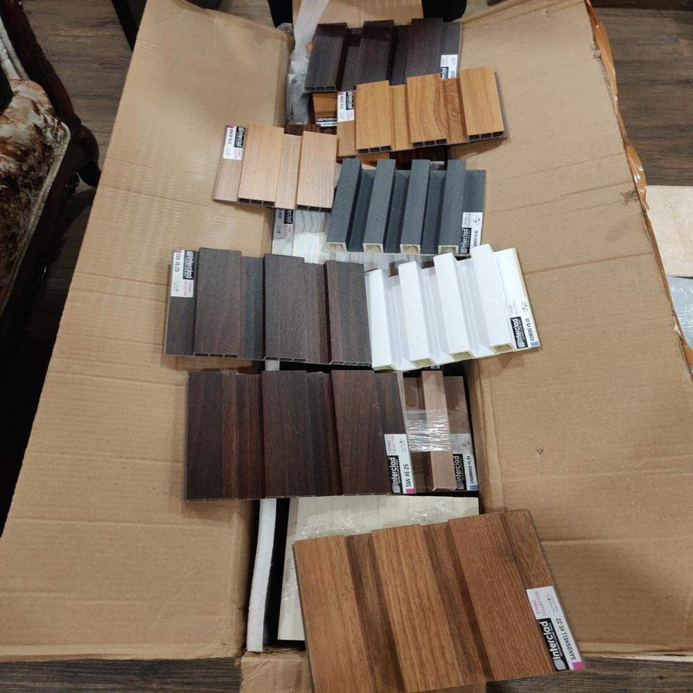 Interclad Wpc Louver Interior Wall And Ceiling Panel - Color: Multi