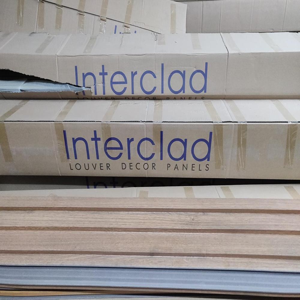 INTERCLAD WPC LOUVER INTERIOR WALL AND CEILING PANEL