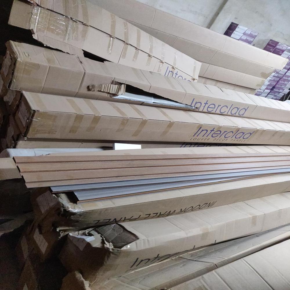 Interclad Wpc Louver Interior Wall And Ceiling Panel - Color: Multi