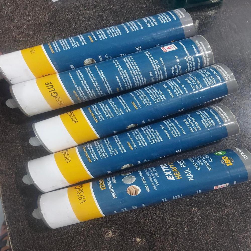 PS WPC/PVC, Charcoal louver & Moulding Adhesive/Glue/NAIL FREE