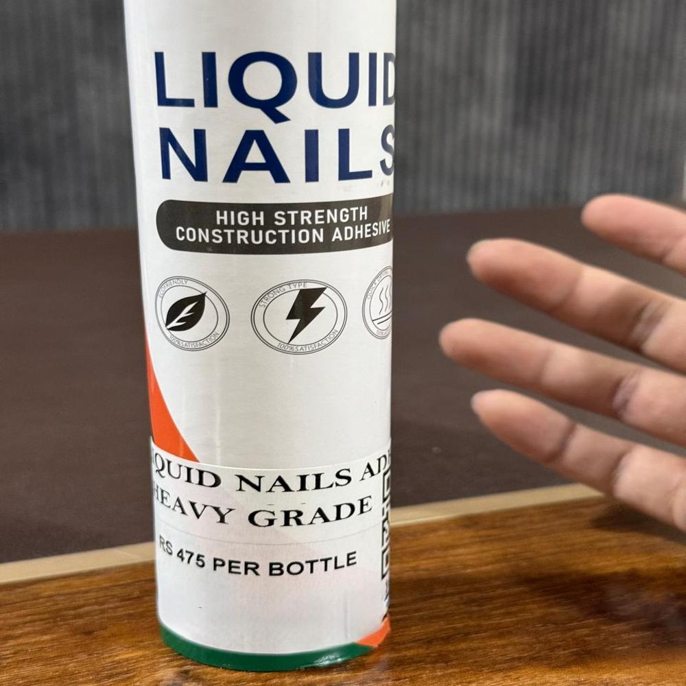 PS WPC/PVC, Charcoal louver & Moulding Adhesive/Glue/NAIL FREE