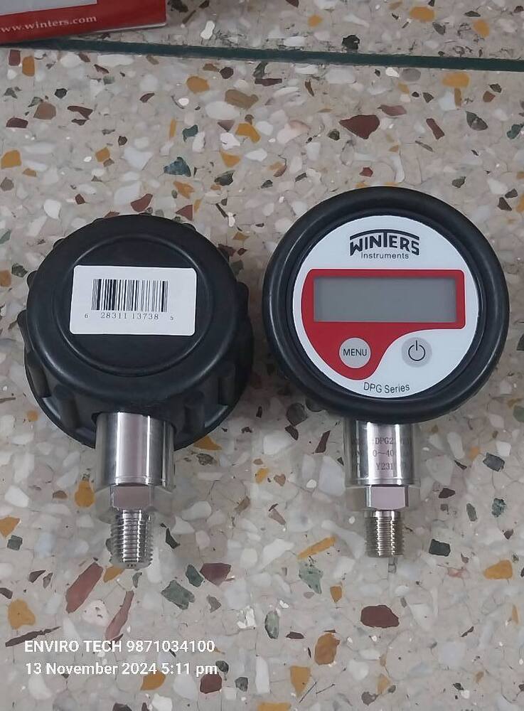 Winters Canada Digital Pressure Gauge MODEL - DPG220 RANGE - 0/1500 PSI