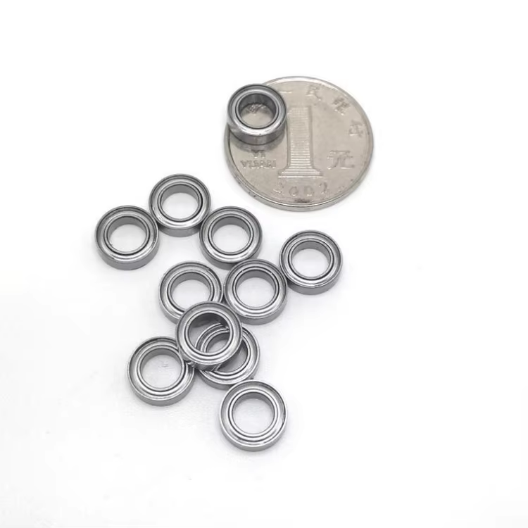 Miniature Bearing Mr63 3 X 6 X 2 Bearing For Finger Skateboard Toy Car Guide Wheel Jewelry - Length: 10 Millimeter (Mm)