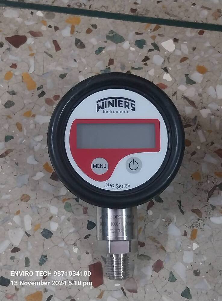 Winters Canada Digital Pressure Gauge MODEL - DPG210 RANGE - 30 INCH HG VAC