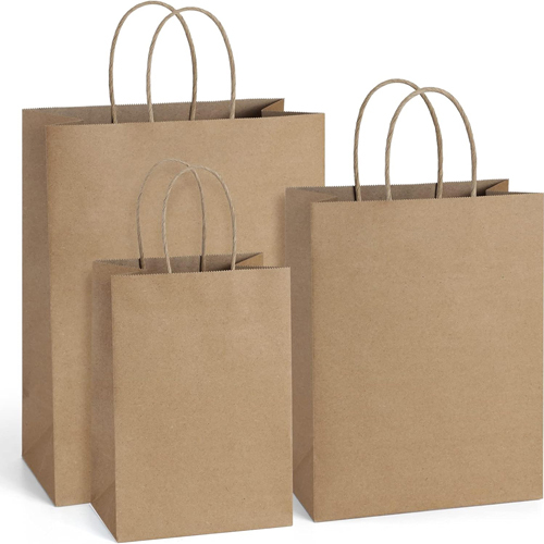Brown Color Shopping Bag