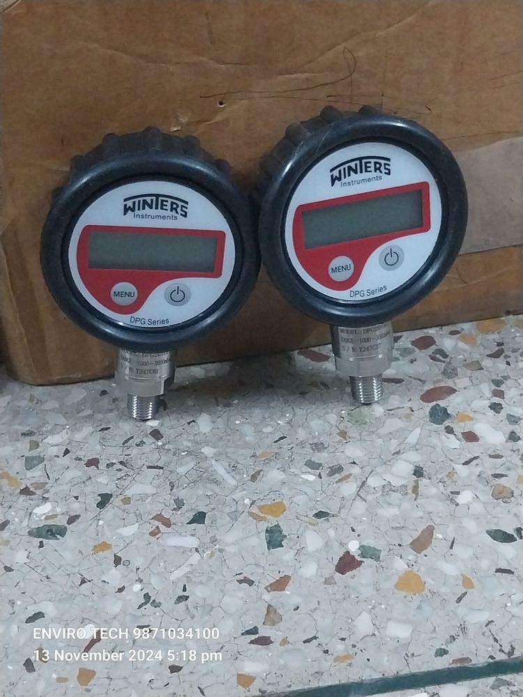Winters Digital Pressure Gauge MODEL - DPG207R11 RANGE - 1 To 10 Bar