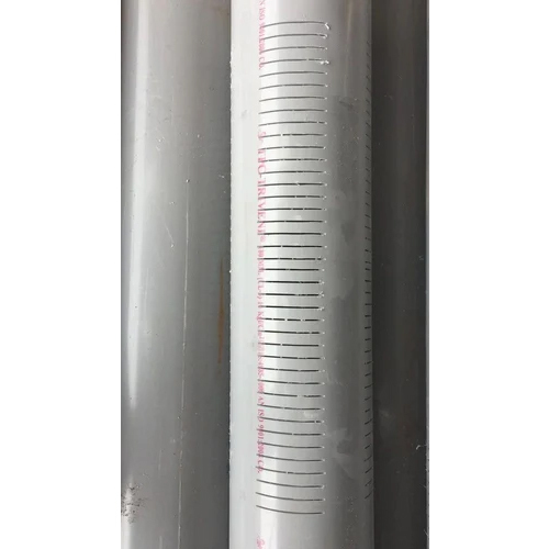 5M Pvc Slotting Vertical Pipe - Color: Customized