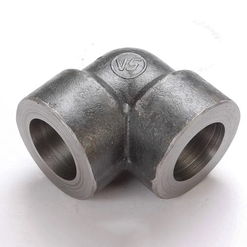 Ms Socket Weld Elbow - Color: Silver
