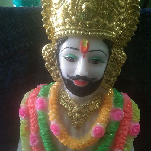 15inch Khatu Shyam In Dust Marble