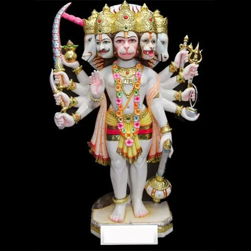 Panch Mukhi Hanuman - Color: White