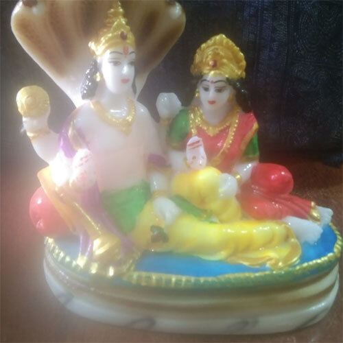11inch Laxmi Narayan In Dust Marble