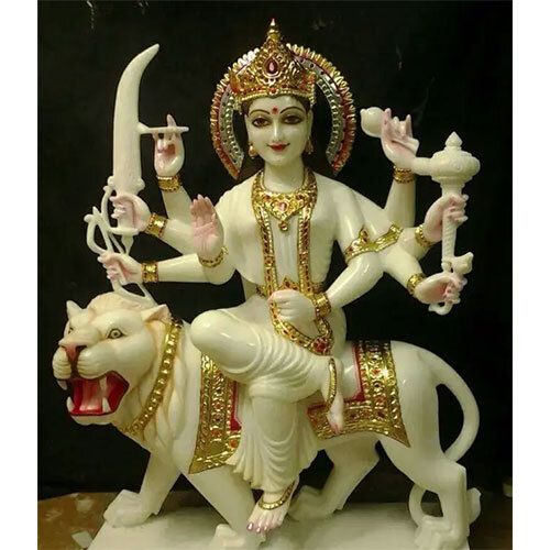 Beautiful Maa Durga - Color: White
