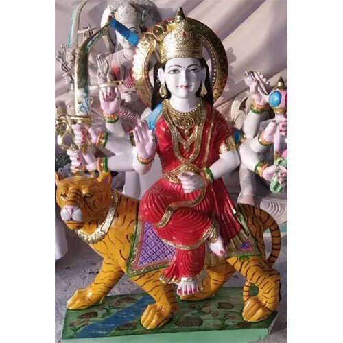 Maa Durga in Multicolour
