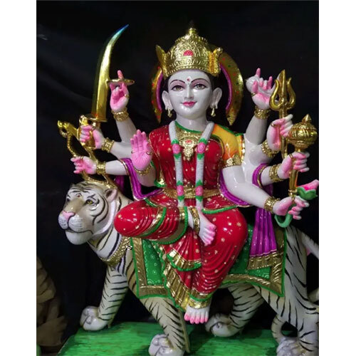 Maa Durgaa in Marble