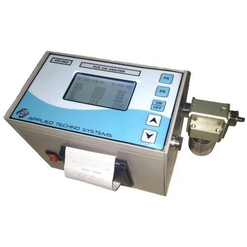 Portable flue gas analyzer