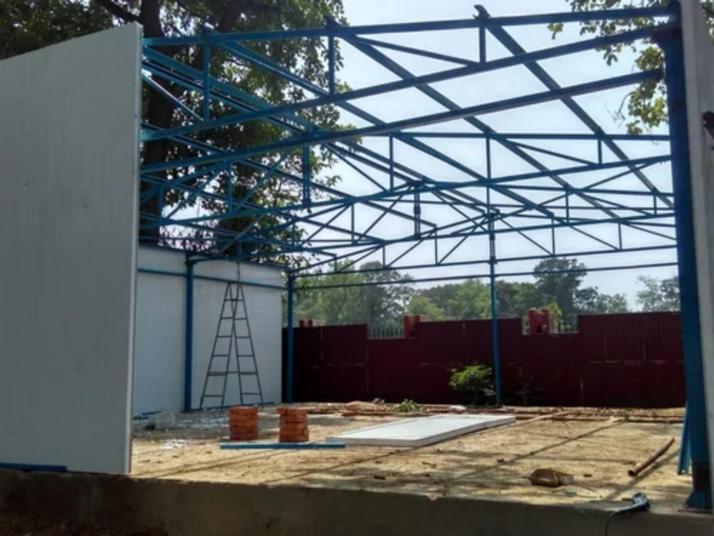 Rooftop Porta Cabins - Color: Gray