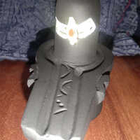 4 inch Shivling in Dust Marble